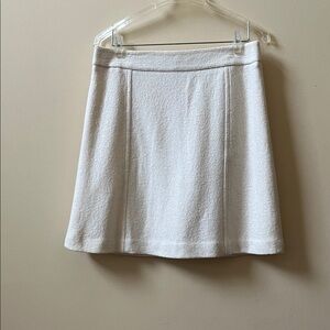 Ann Taylor Winter White Mini Skirt